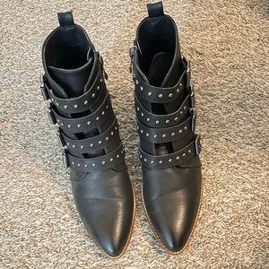 Buckle Ankle Boots